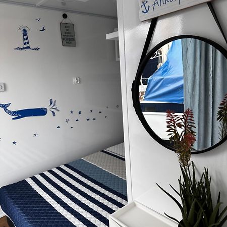 Ferienwohnung Premium Hausboot Trave Traum Lübeck Exterior foto